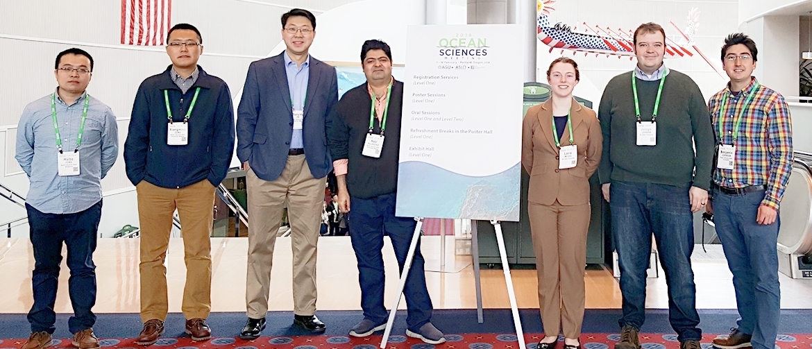 OOMG members at Ocean Sciences meeting 2018
